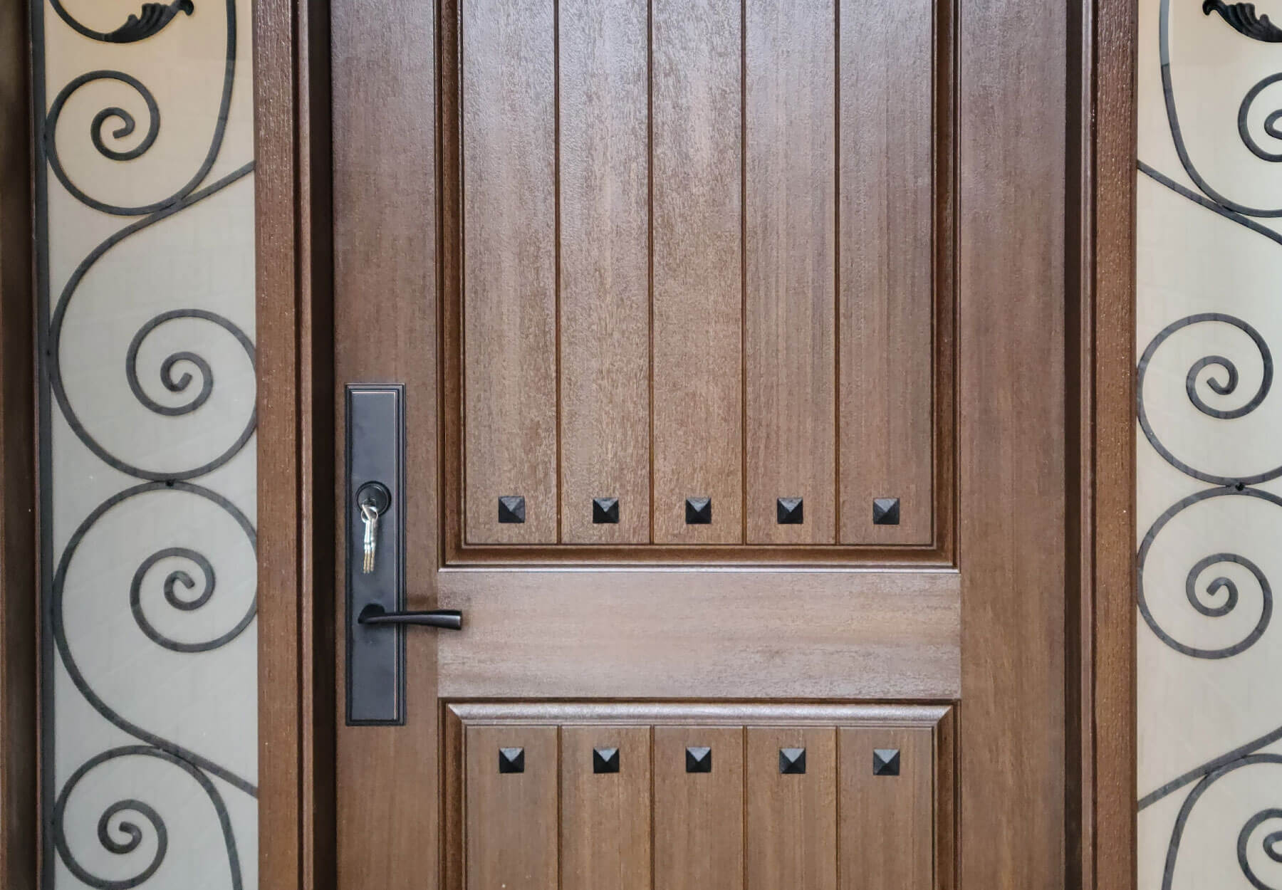 Close-up of a door