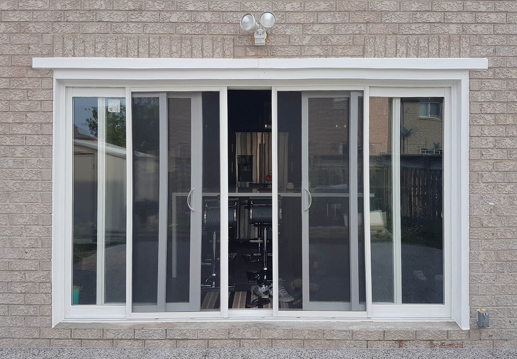 Sliding patio doors